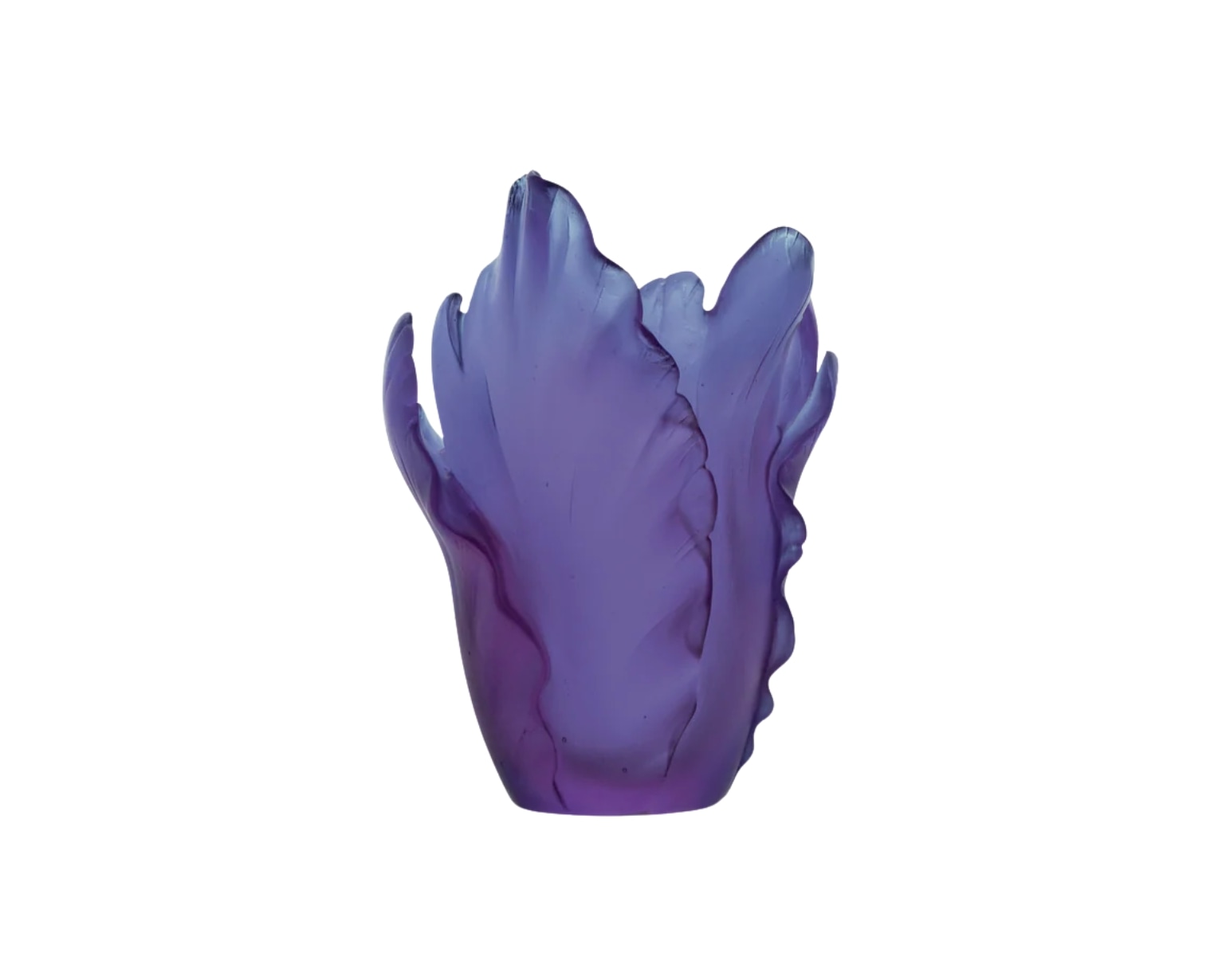 Daum, Tulipe vases, Ultraviolet vase