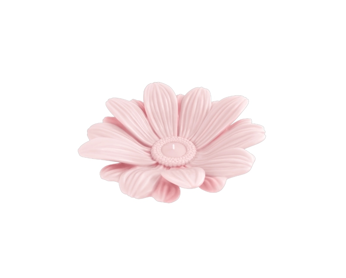 Daum, Or d'Abeille, Floral sculpted candle
