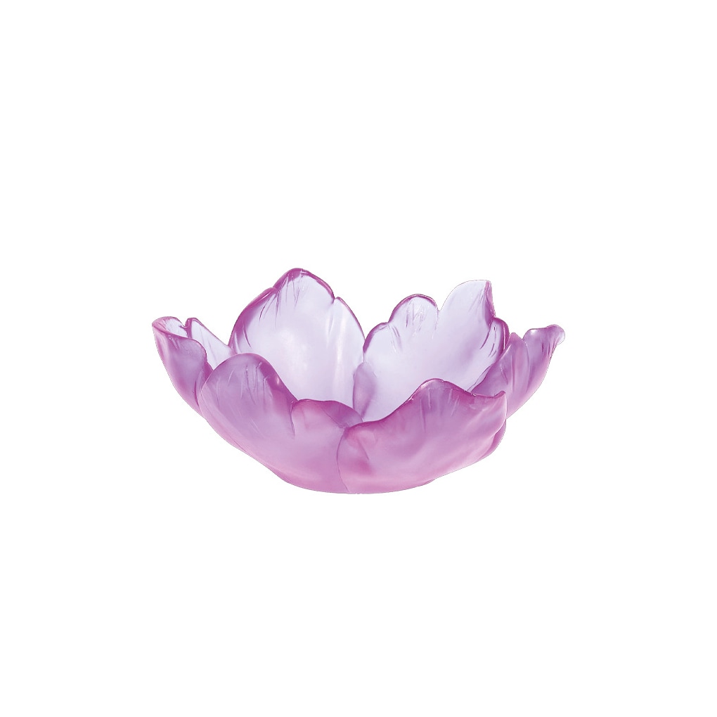 Daum, Tulipe bowls, Ultraviolet bowl, small