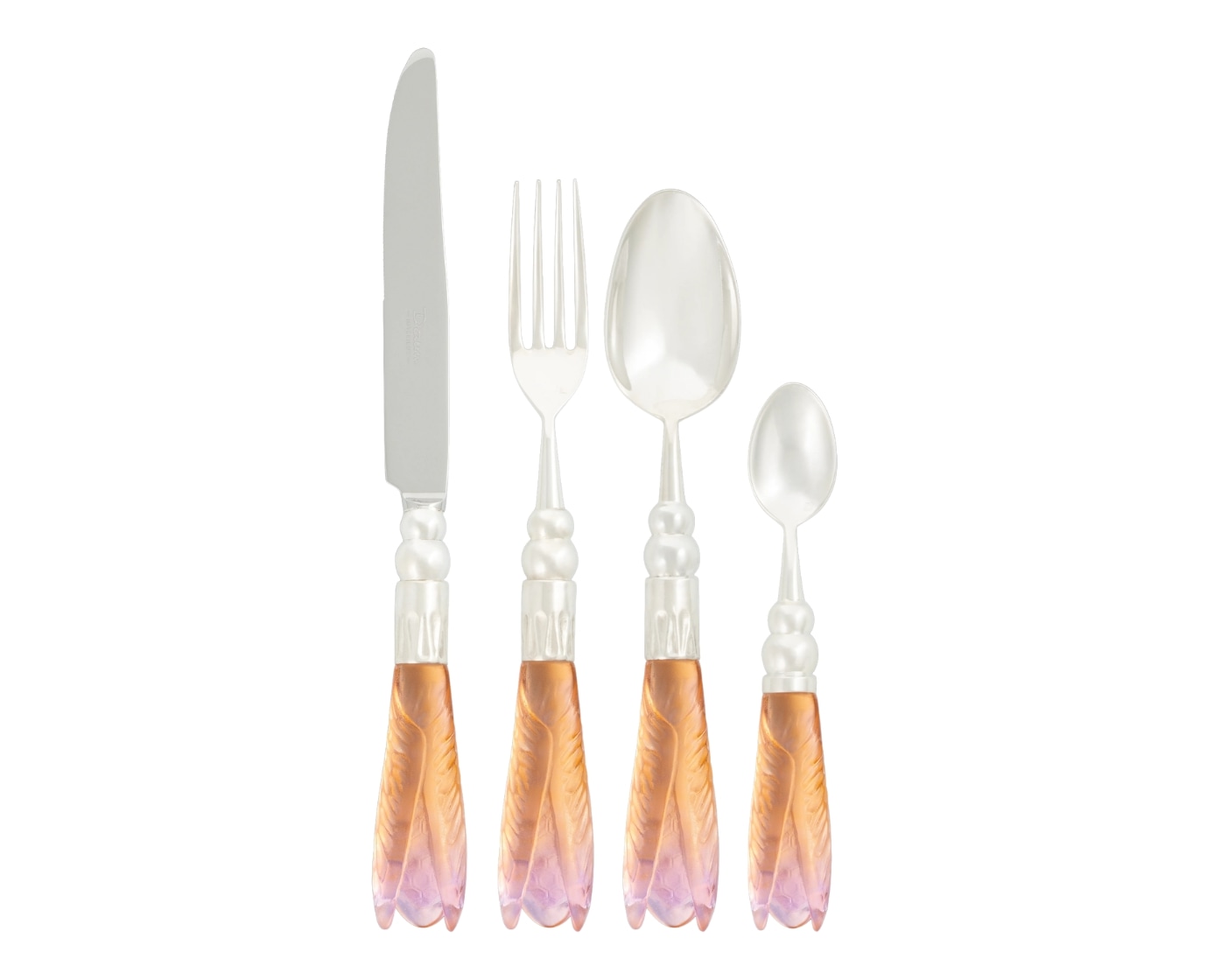 Daum, Or d'Abeille Tableware, Individual place setting, 4 pieces