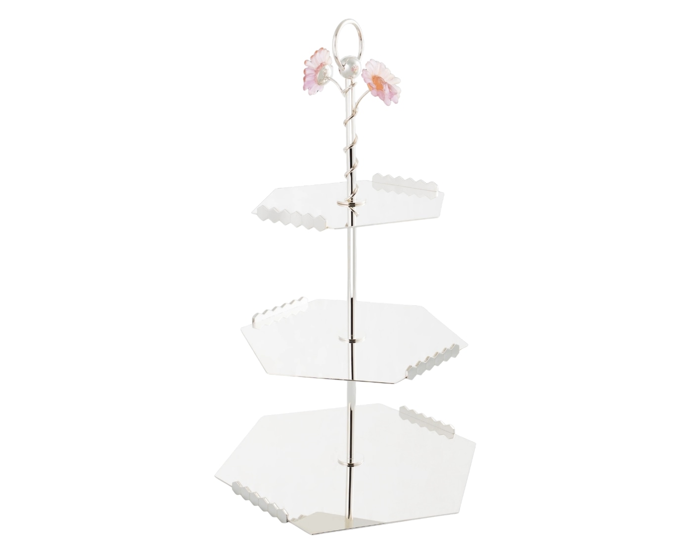 Daum, Or d'Abeille Tableware, 3 tiers stand