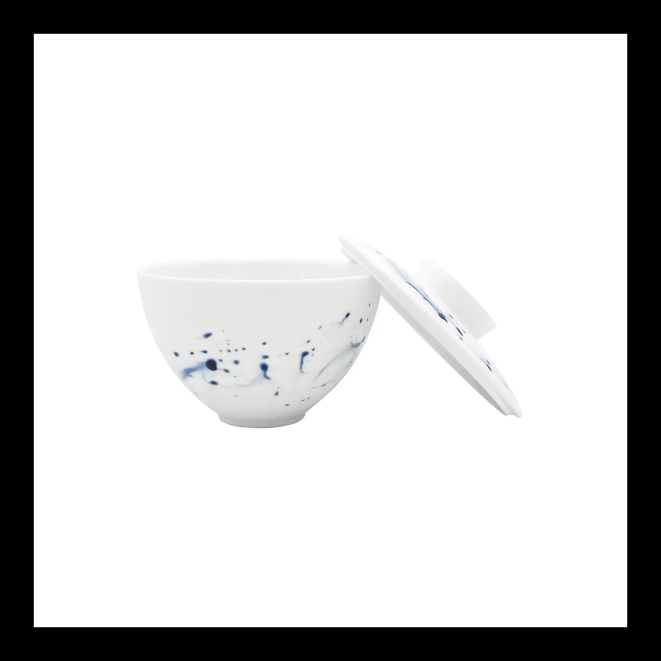 Jaune de Chrome, Blue Impression, Asian tea cup