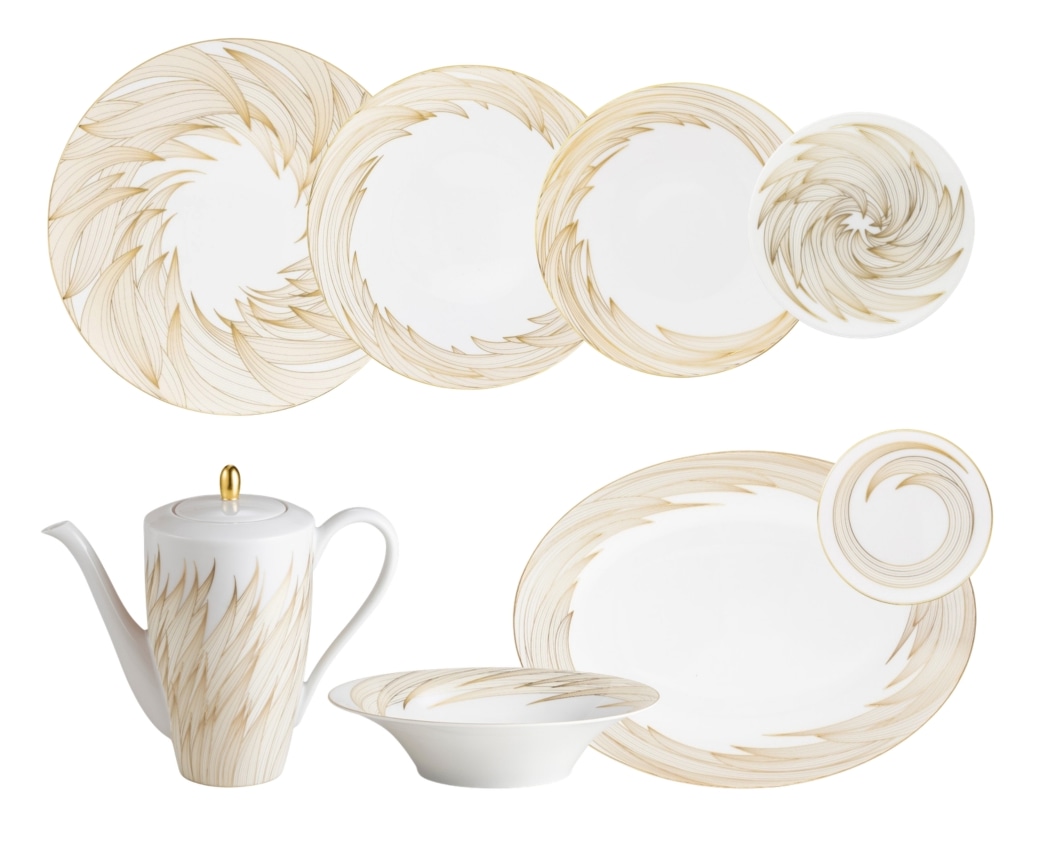Raynaud, Phénix, Dinner set for 6 persons