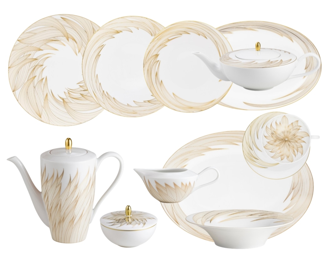 Raynaud, Phénix, Grand dining set for 8 persons