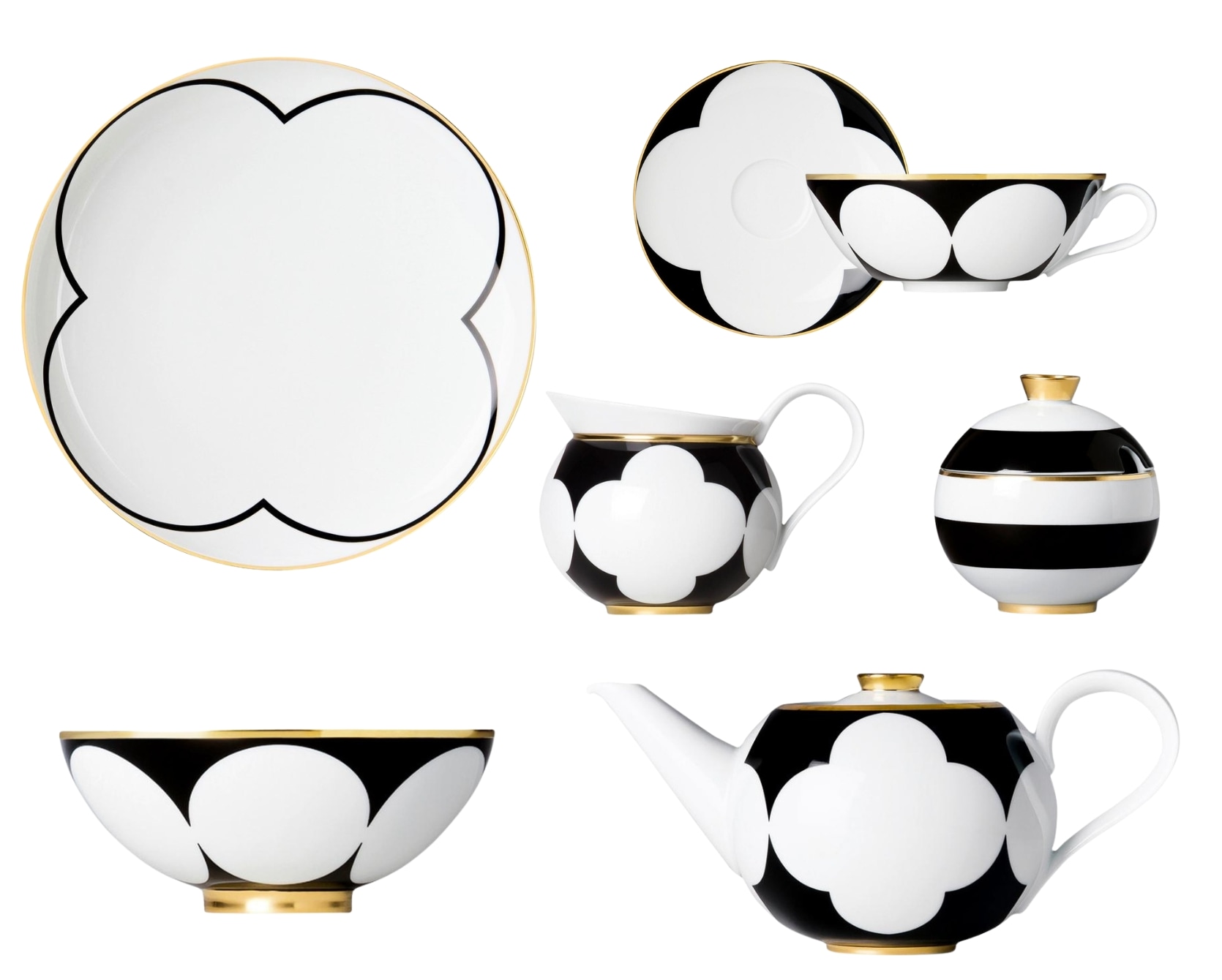 Sieger by Fürstenberg Ca' d'Oro, Breakfast set for 6 persons