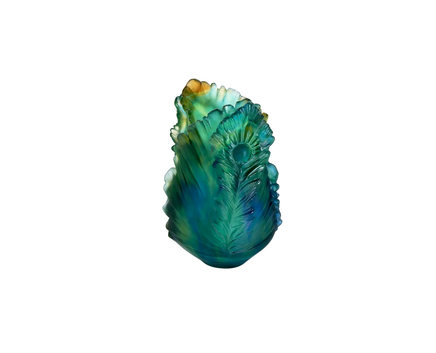 Daum, Fleur de Paon, Small vase