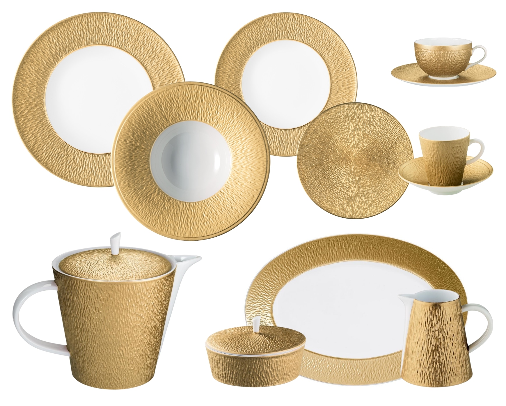 Raynaud, Minéral gold, Essential set for 6 persons
