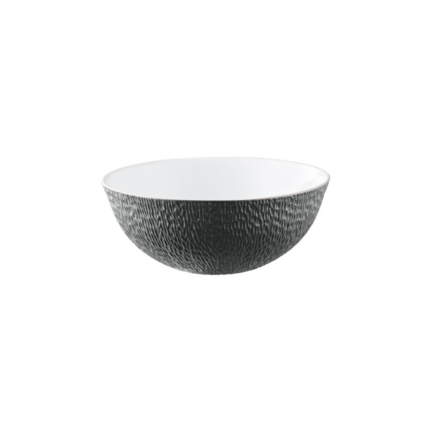 Raynaud, Minéral irisé Black, Calabash shaped salad bowl