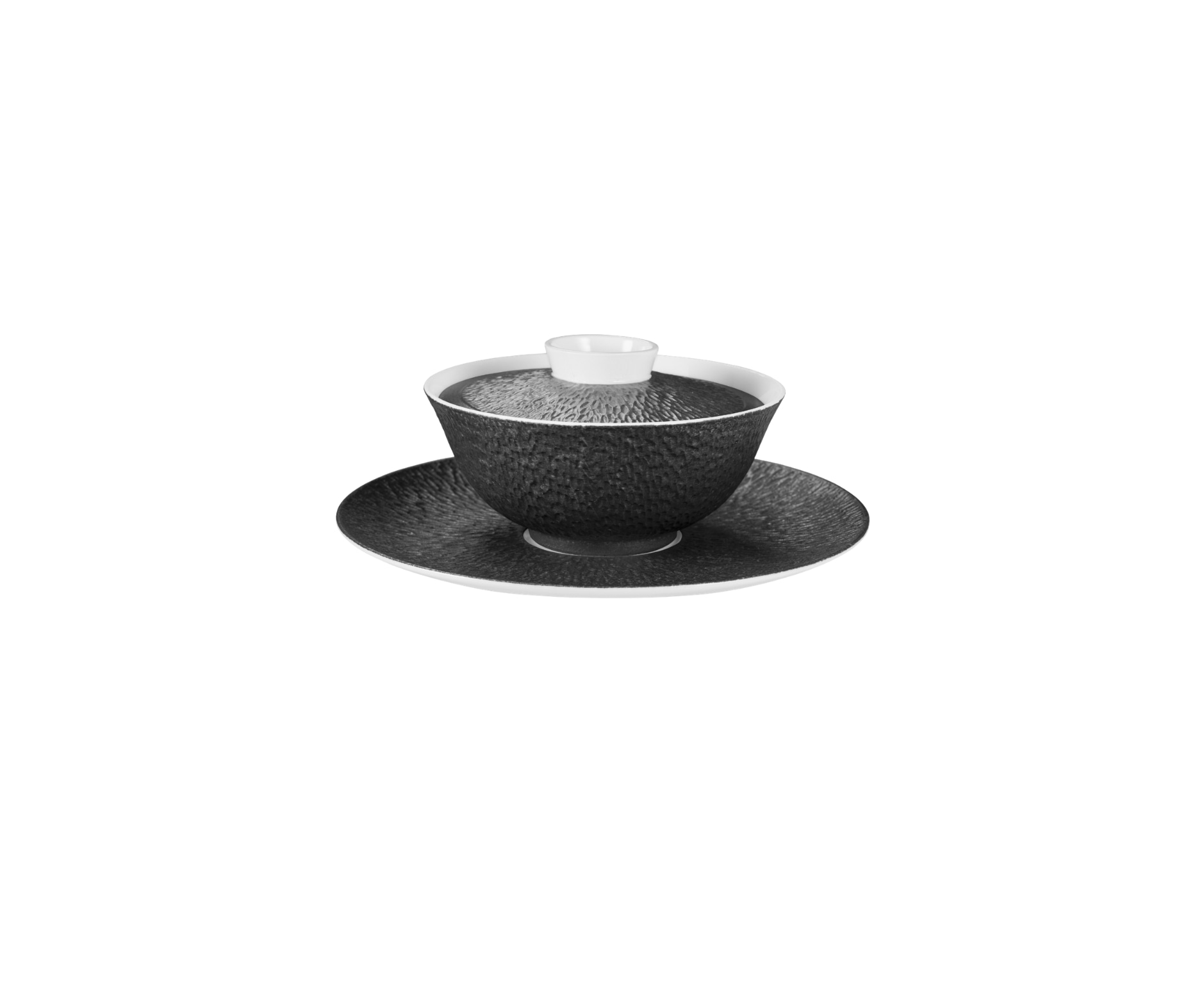 Raynaud, Minéral irisé Black, Chinese bowl lid