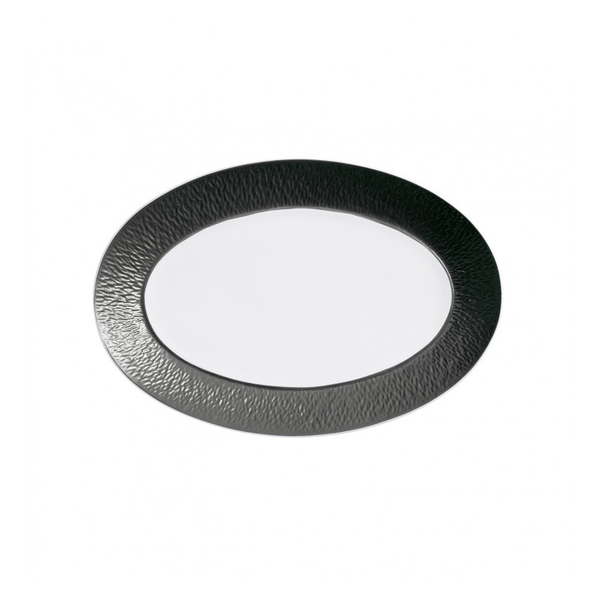 Raynaud, Minéral irisé Black, Oval platter
