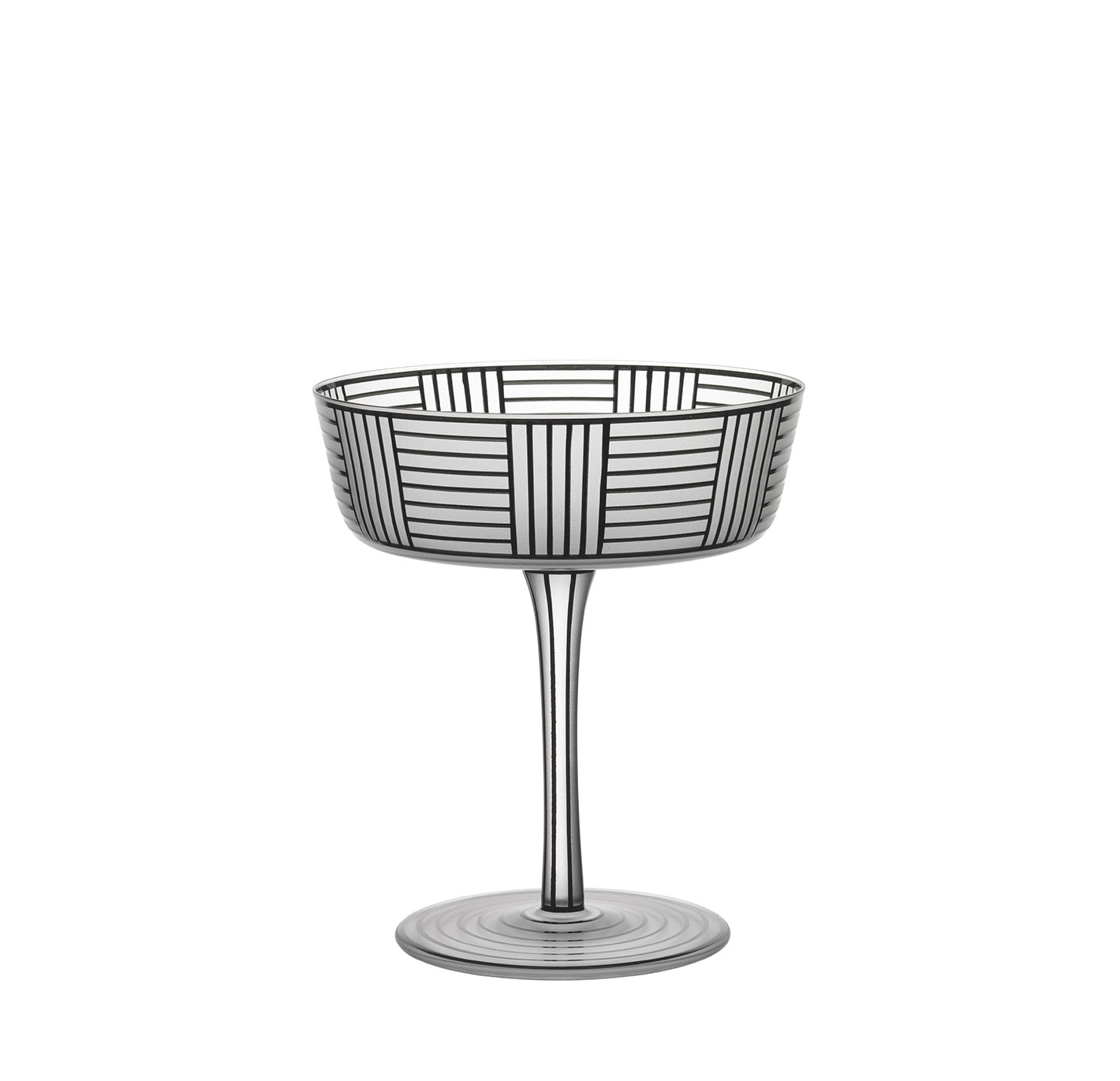 Lobmeyr, Hoffmann Bronzit Series, Champagne cup, series b