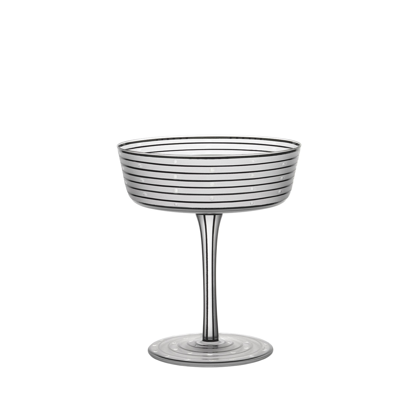 Lobmeyr, Hoffmann Bronzit Series, Champagne cup, series a