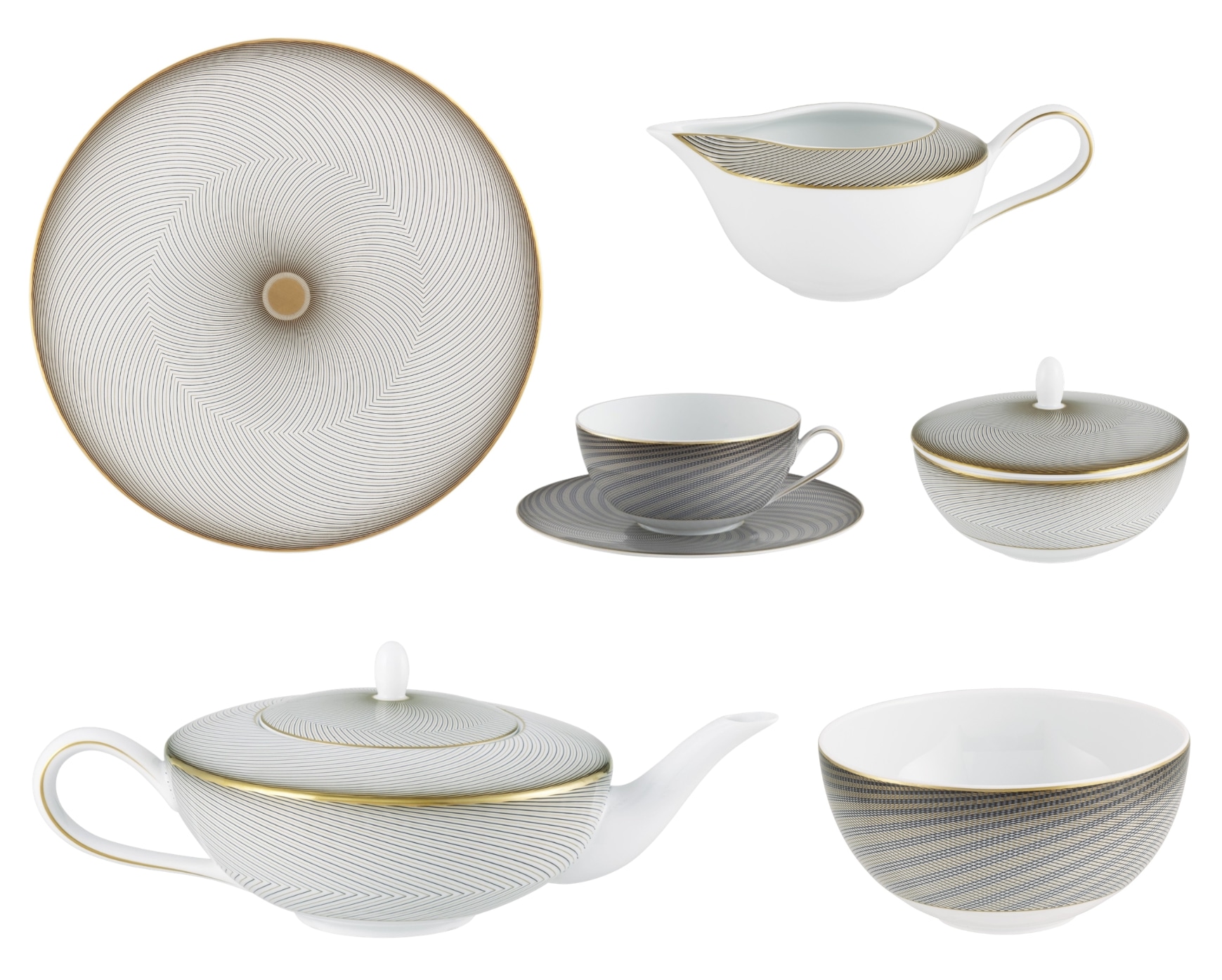 Raynaud, Oskar, Breakfast set for 6 persons