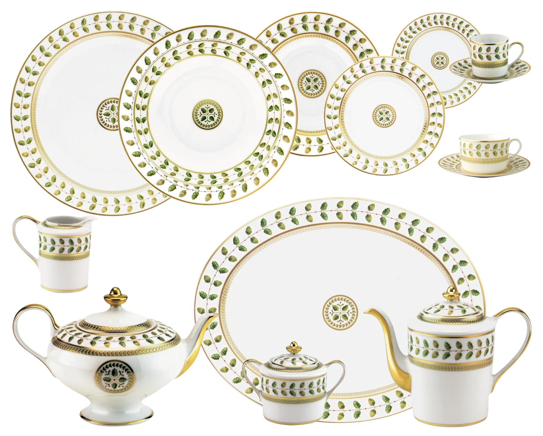 Bernardaud, Constance, Dinner set for 6 persons
