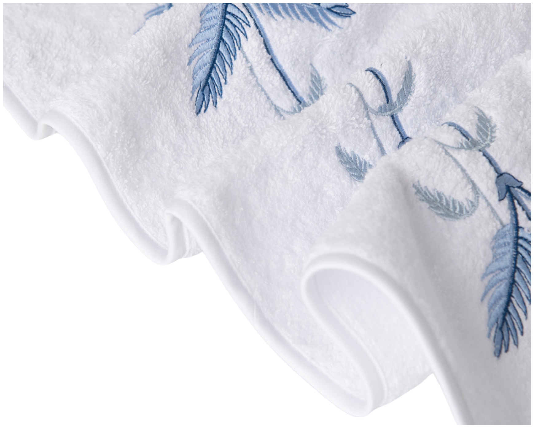Jesurum, Plumes towels, Blue, Hand Towel