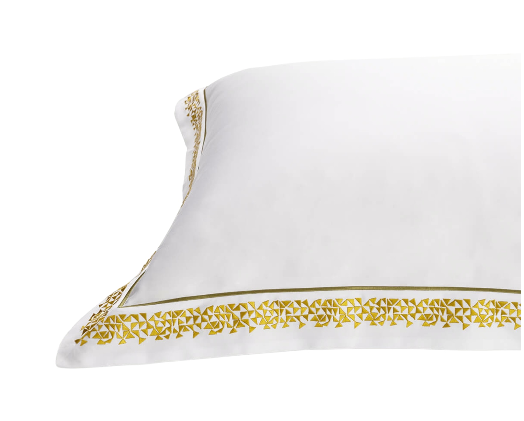 Jesurum, Masai bed linen, Olive, Pillowcase
