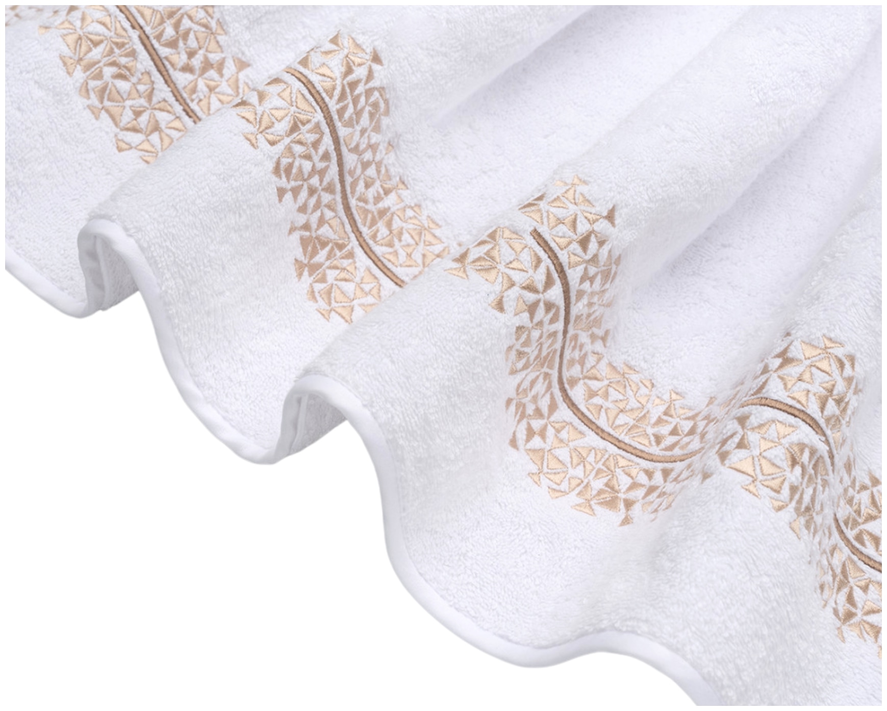 Jesurum, Masai towels, Beige, Face Towel