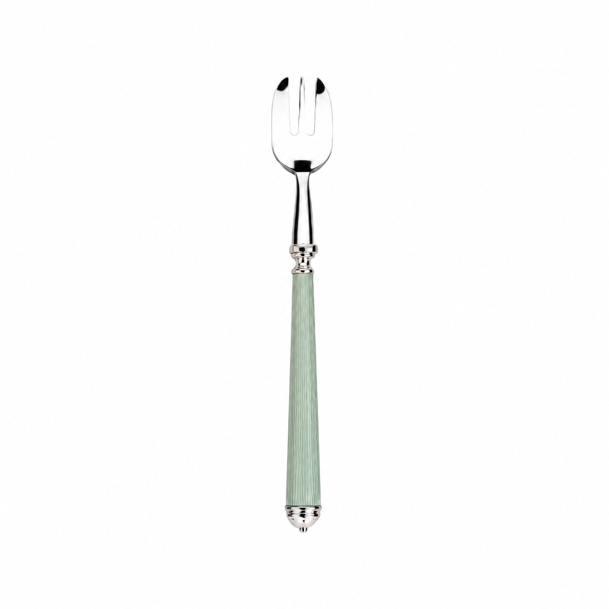 Alain Saint-Joanis, Wave almond inox, stainless steel, Oyster fork