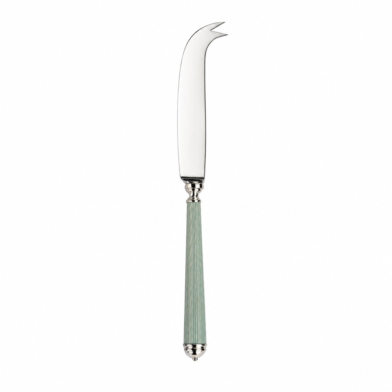 Alain Saint-Joanis, Wave almond inox, stainless steel, Medium cheese knife