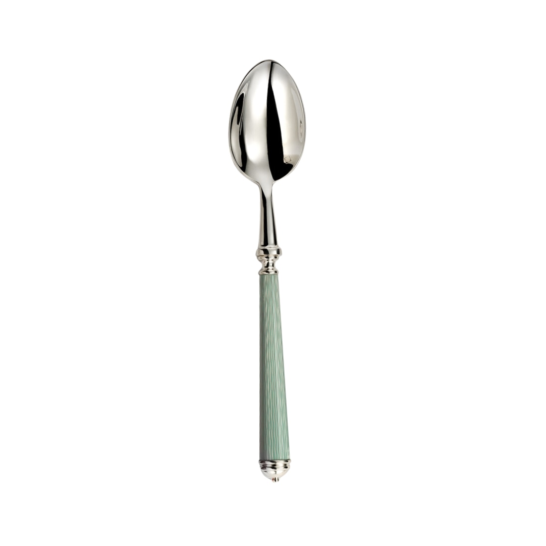 Alain Saint-Joanis, Wave almond inox, stainless steel, Dessert spoon