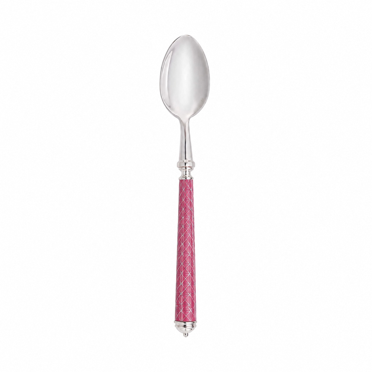 Alain Saint-Joanis, Croisette Pink, silver plated, Dessert spoon