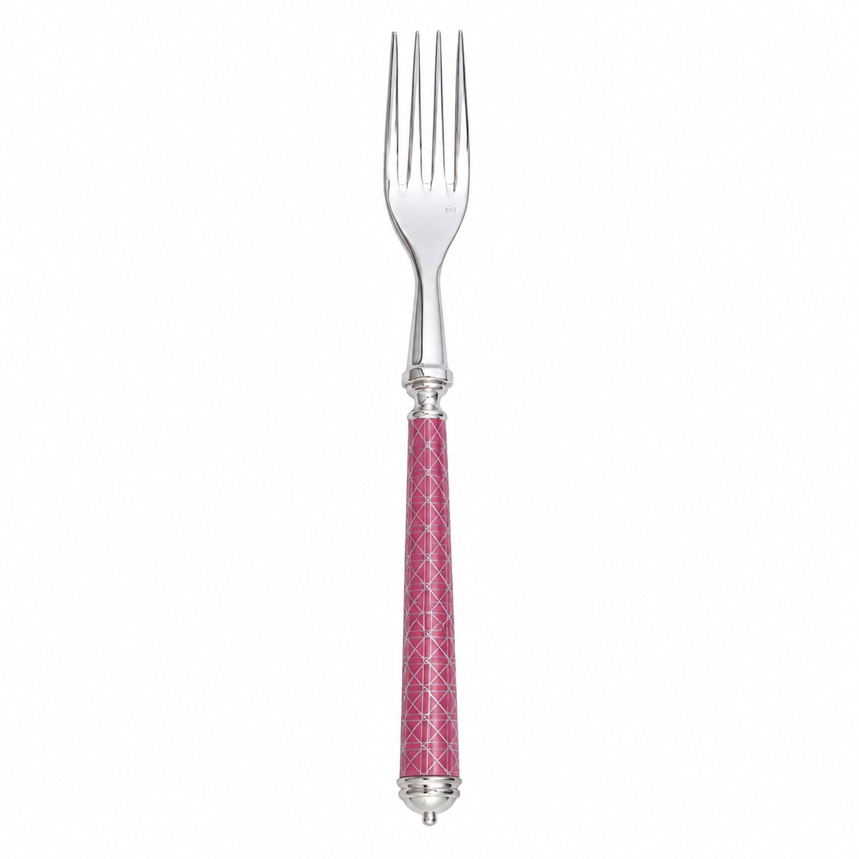 Alain Saint-Joanis, Croisette Pink, silver plated, Dessert fork