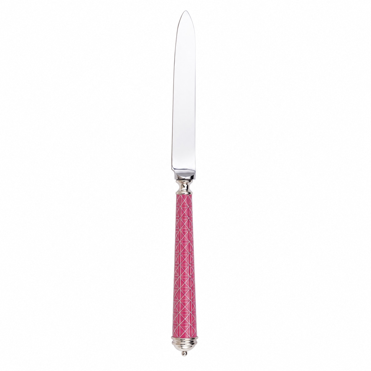 Alain Saint-Joanis, Croisette Pink, silver plated, Dessert knife