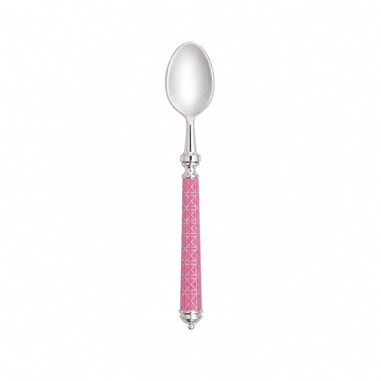 Alain Saint-Joanis, Croisette Pink, silver plated, Moka spoon