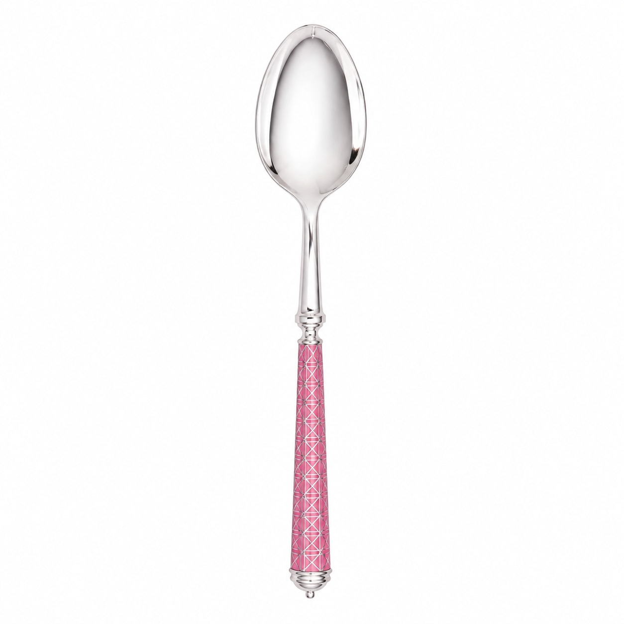 Alain Saint-Joanis, Croisette Pink, silver plated, Serving spoon