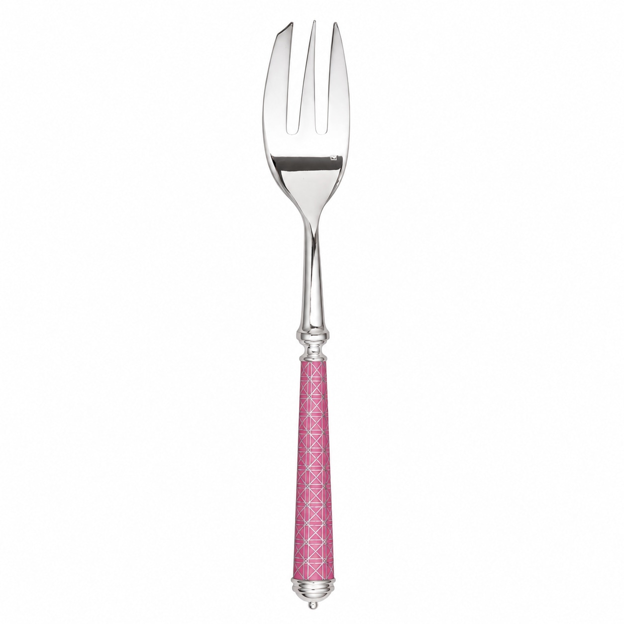 Alain Saint-Joanis, Croisette Pink, silver plated, Serving fork