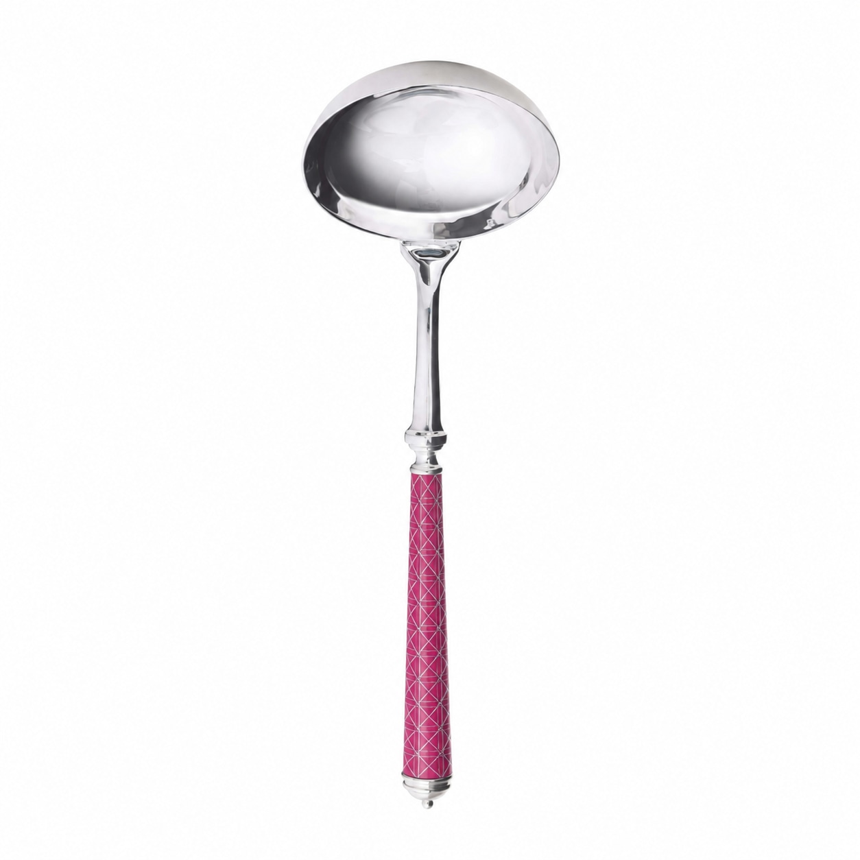 Alain Saint-Joanis, Croisette Pink, silver plated, Soup ladle