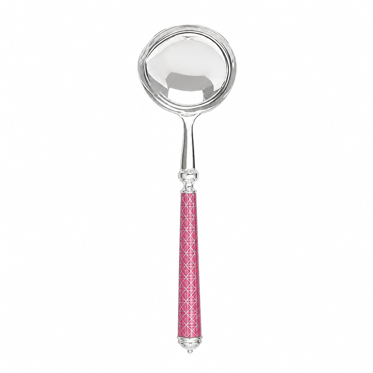 Alain Saint-Joanis, Croisette Pink, silver plated, Cream ladle