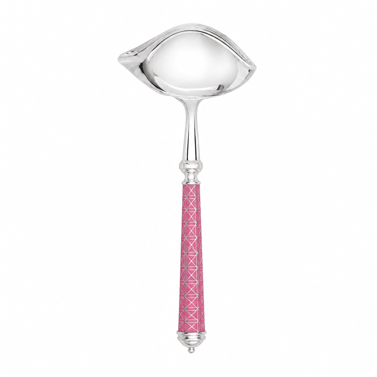 Alain Saint-Joanis, Croisette Pink, silver plated, Gravy ladle