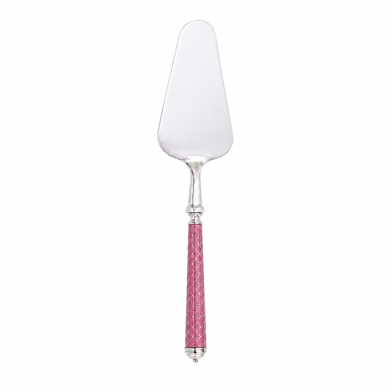 Alain Saint-Joanis, Croisette Pink, silver plated, Cake server