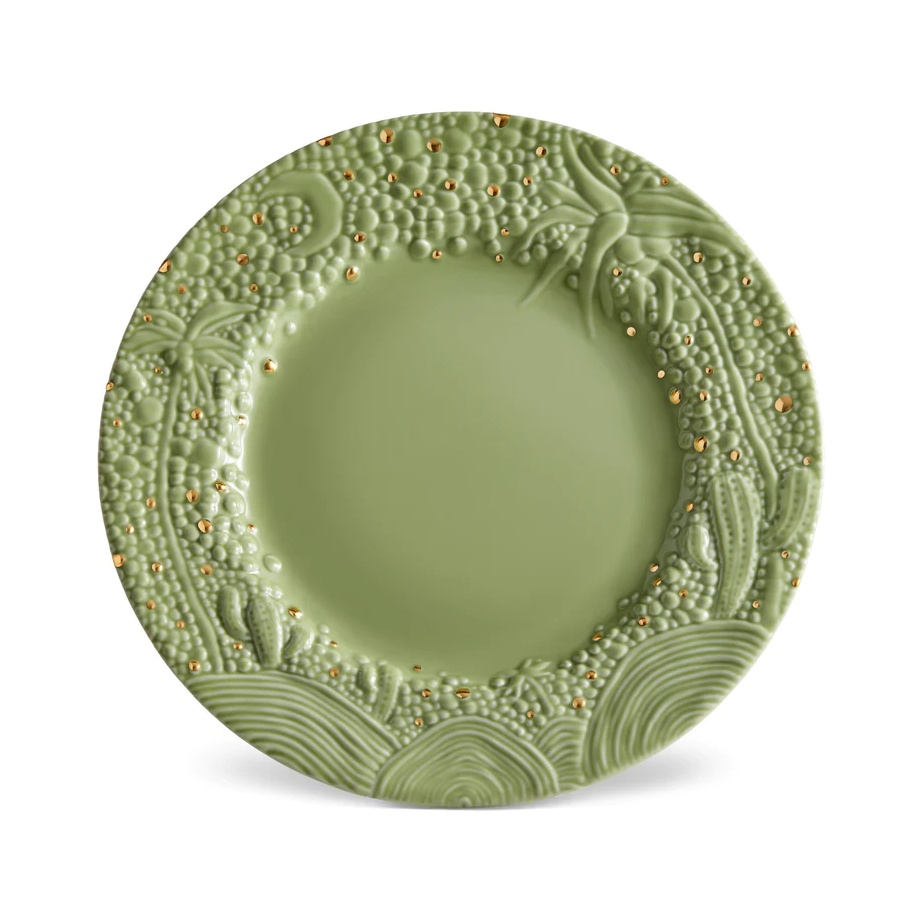 L'Objet, Haas Mojave Matcha Gold, Presentation rim plate