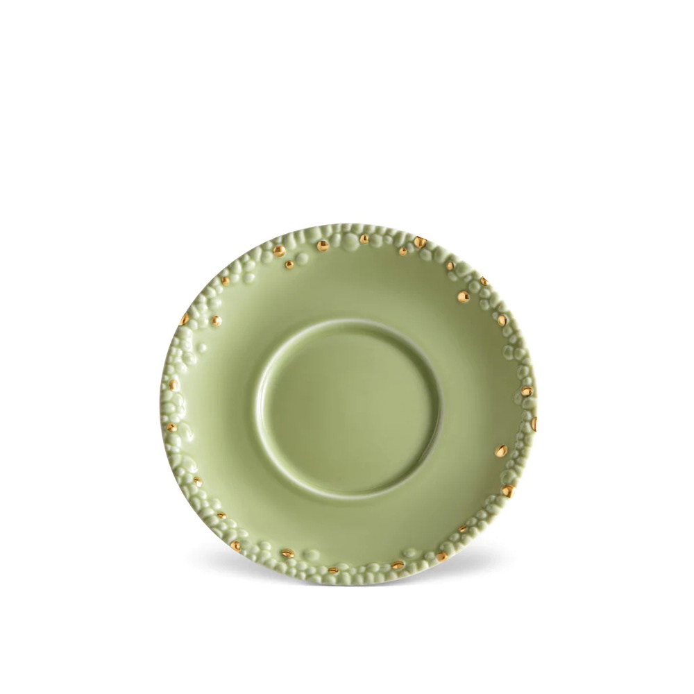 L'Objet, Haas Mojave Matcha Gold, Tea saucer