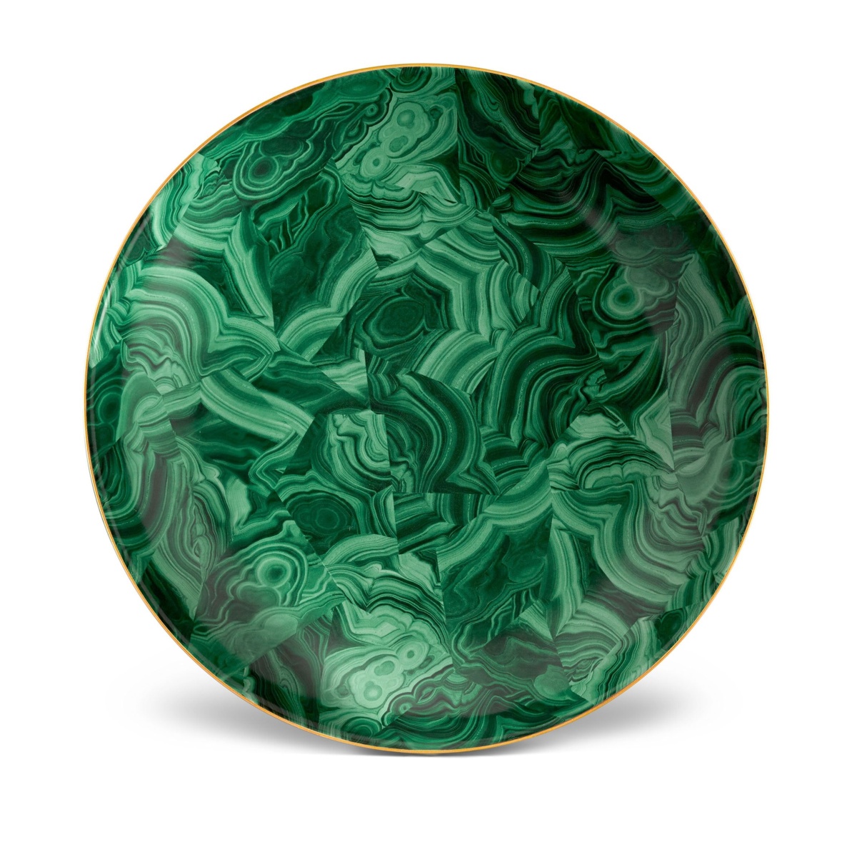 L'Objet, Malachite, Round platter