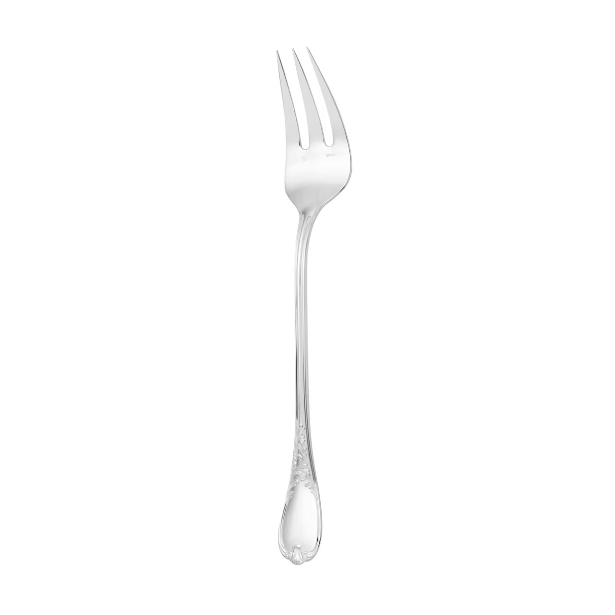 Ercuis, Du barry, silver plated, Serving fork