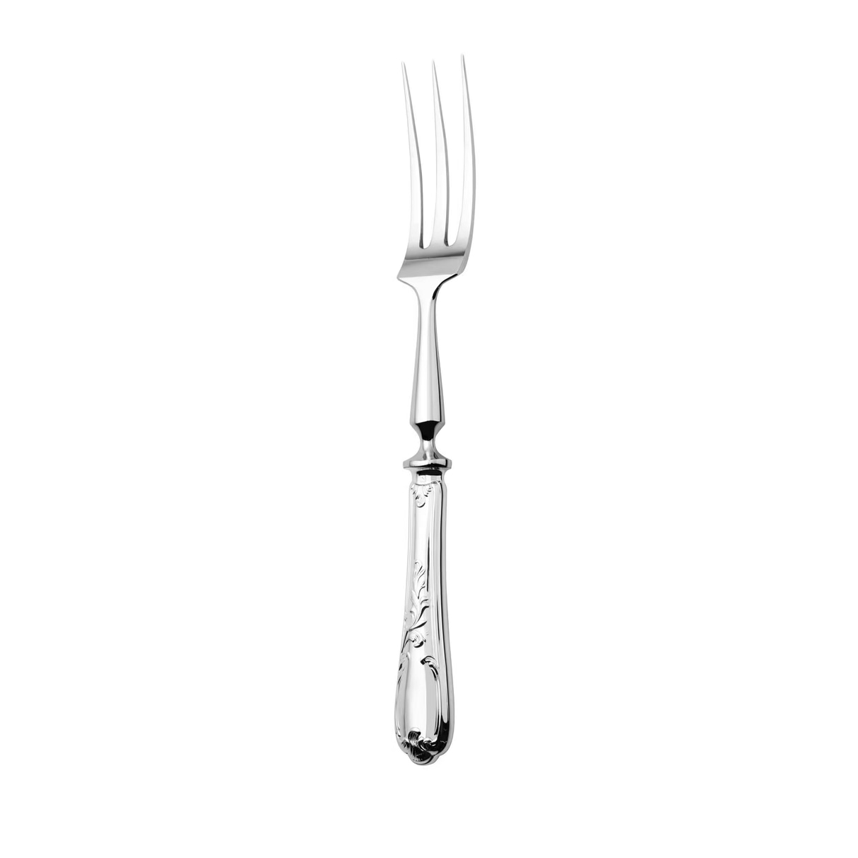 Ercuis, Du barry, silver plated, Carving fork