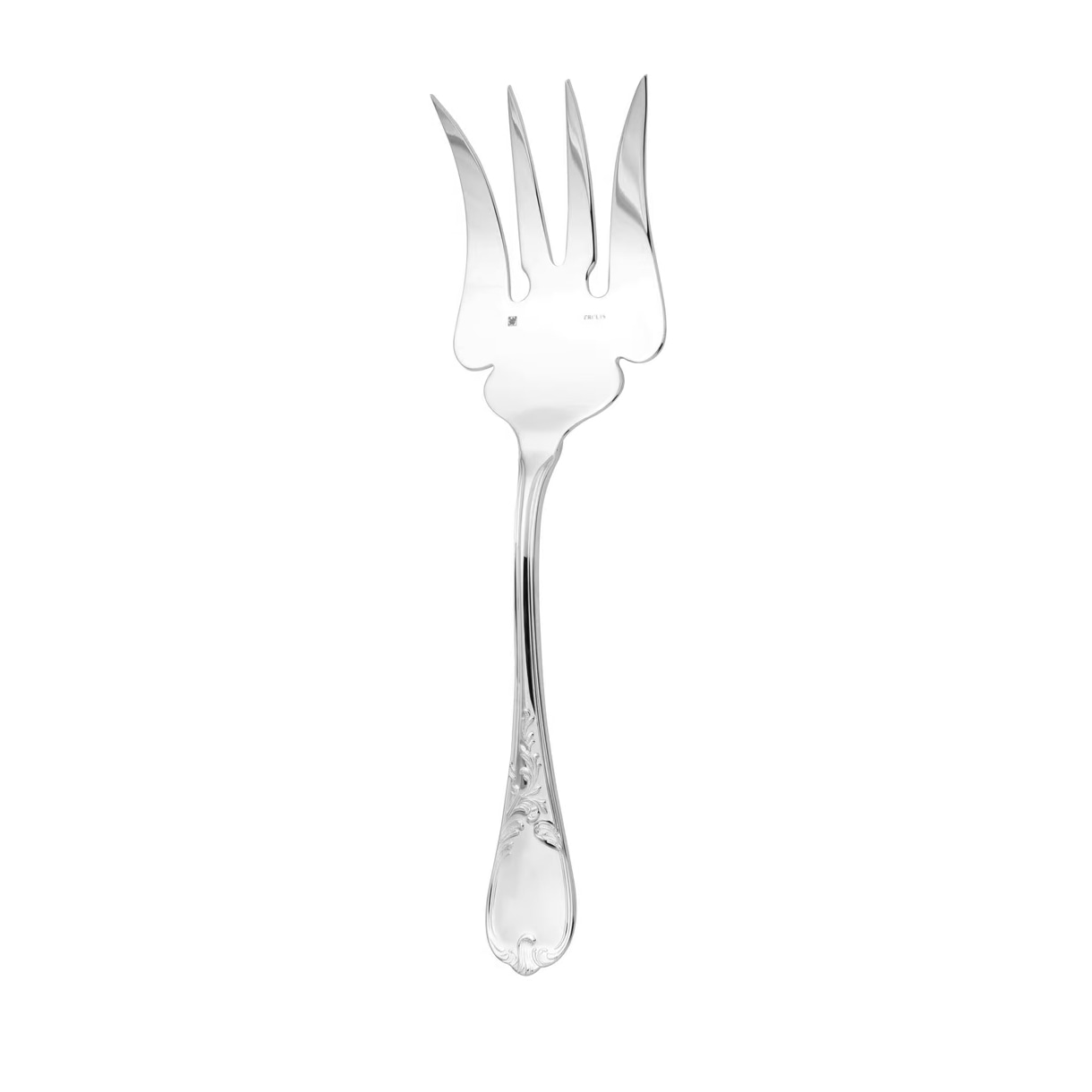 Ercuis, Du barry, silver plated, Fish serving fork