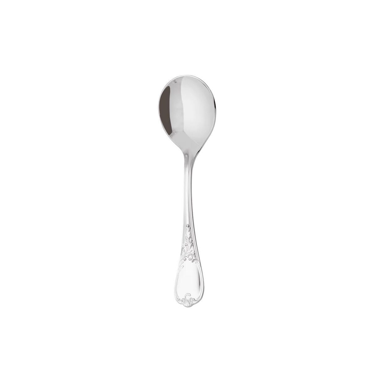 Ercuis, Du barry, silver plated, Bouillon spoon