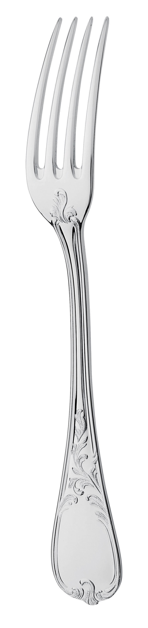 Ercuis, Du barry, silver plated, Dinner fork