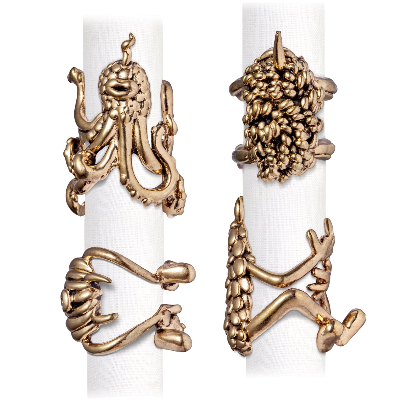 L'Objet, Haas Objects, Set of 4 Monster Ball napkin rings