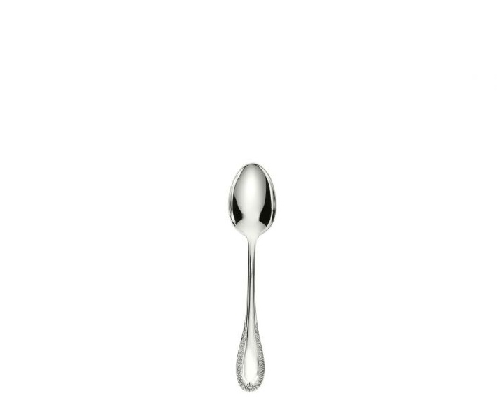 Schiavon, Impero cutlery, silver plated, 6 tea spoons with gift box