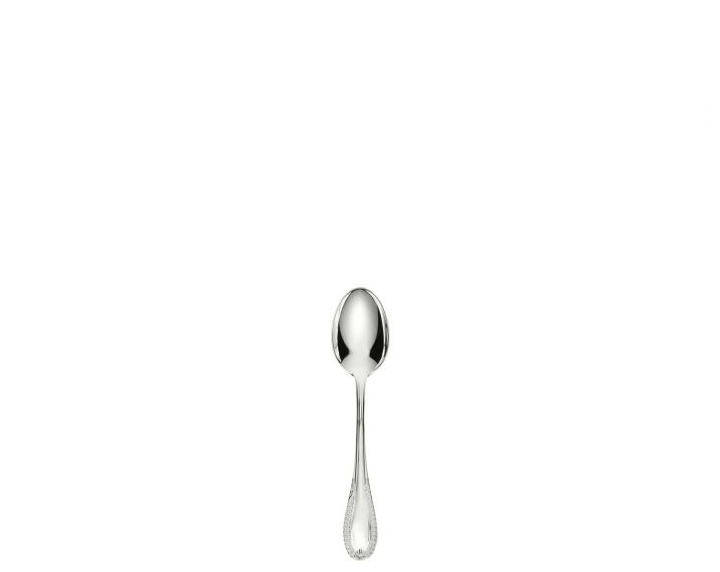 Schiavon, Impero cutlery, silver plated, 6 coffee spoons (large) with gift box