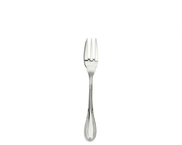 Schiavon, Impero cutlery, silver plated, 12 dessert forks with gift box