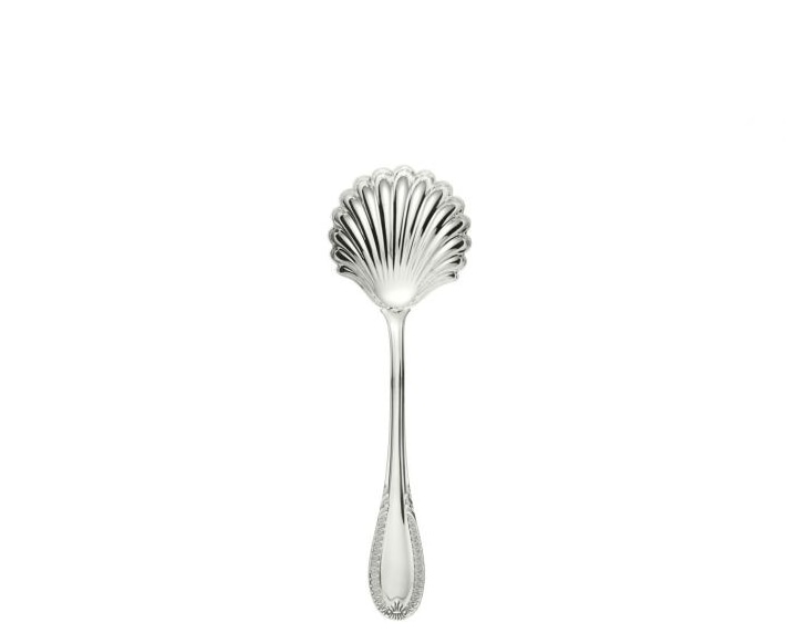Schiavon, Impero cutlery, silver plated, Strawberry spoon