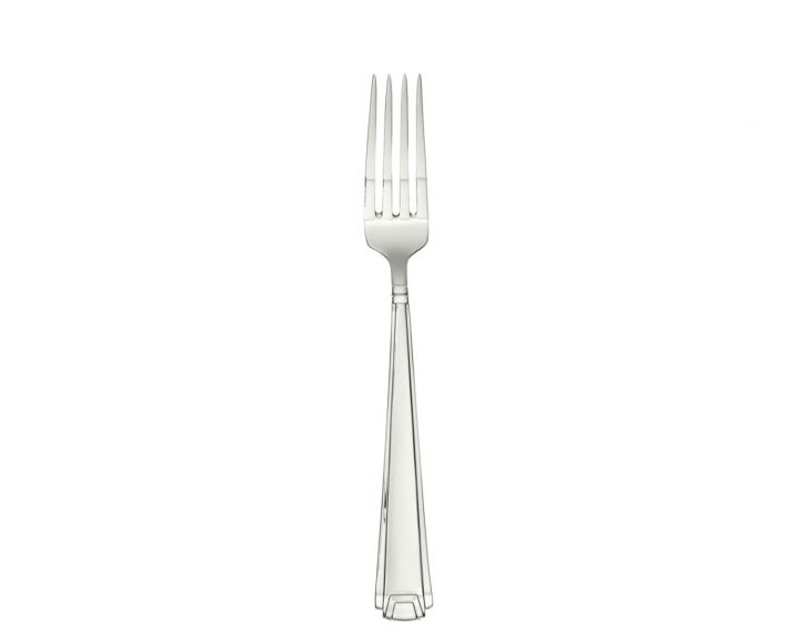 Schiavon, Deco' cutlery, silver plated, Table fork