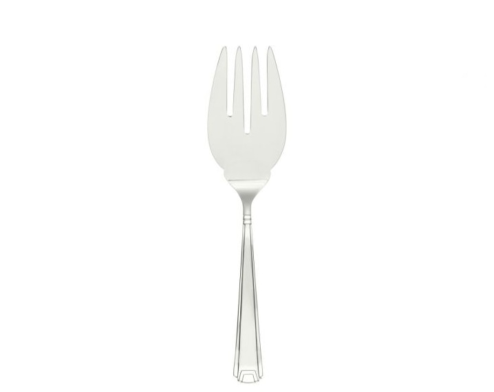 Schiavon, Deco' cutlery, silver plated, Fish server fork