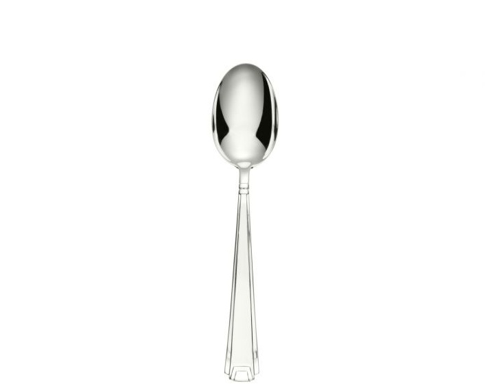 Schiavon, Deco' cutlery, silver plated, Serving spoon